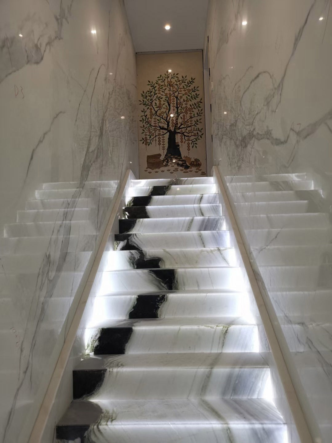 ESCALIER EN PIERRE NATURELLE